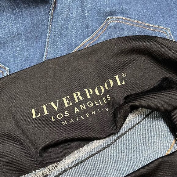 LIVERPOOL Los Angeles
Sienna Ankle Maternity Jeans Elysian Dark Wash - Picture 8 of 14